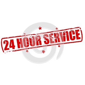 Twenty four hour service