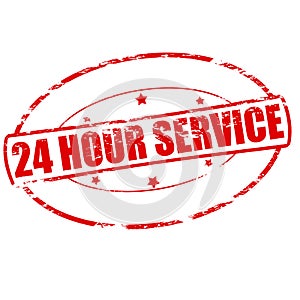 Twenty four hour service