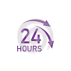 twenty four hours icon