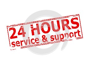 Twenty four hours service and support