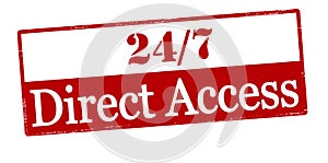 Twenty four seven direct access