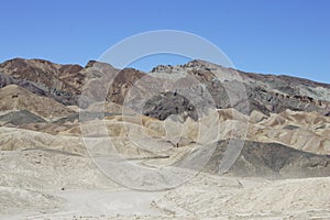 Twenty mule team canyon, Death Valley