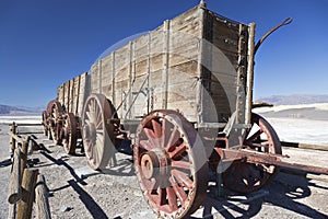 Twenty Mule Team Wagon Harmony Borax Works Death Valley National Park