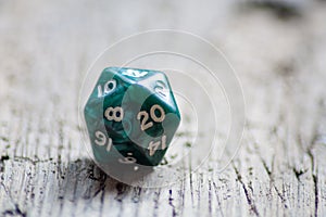 Twenty sided dice