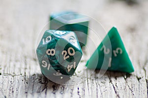 Twenty sided dice