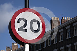 Twenty Speed Sign