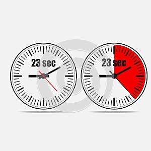 Twenty three seconds timer