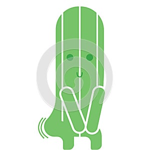 Twerking cactus vector illustration by crafteroks