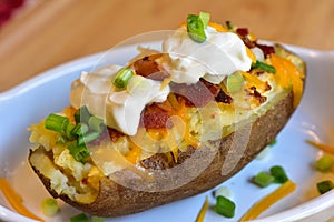 Twice baked potatoes