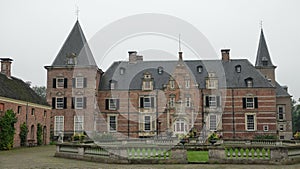 Twickel estate castle in Delden, Overijssel, the Netherlands
