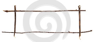 Twig frame