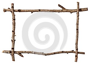 Twig frame