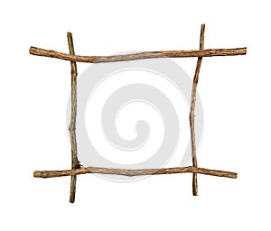 Twig frame.