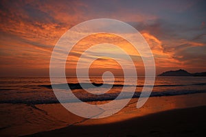 Twiglight after sunset