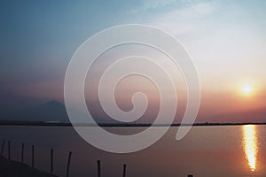 Twilight in lapindo mudflow