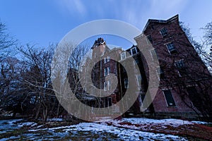 Twilight Long Exposure - Abandoned Knox County Infirmary - Knox County, Ohio