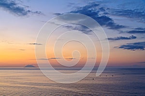 Twilight over the Tyrrhenian Sea - Tropea