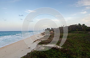 Twilight at Santa Maria del Mar Beach, Havana, Cuba