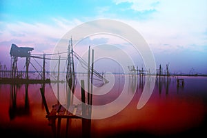 Twilight sky background