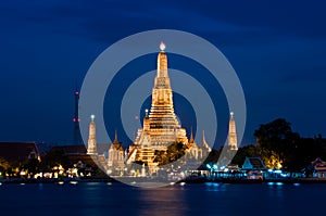 Twilight time at Wat Arun