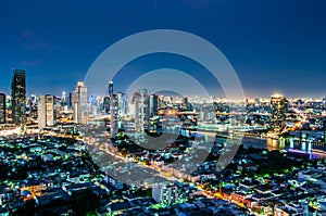 Twilight view Bangkok