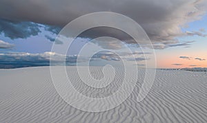 Twilight at White Sands National Park