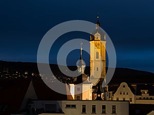 The twilight zone with church in jena