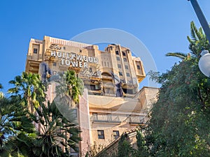 Twilight Zone: Hollywood Tower Hotel ride at Disney