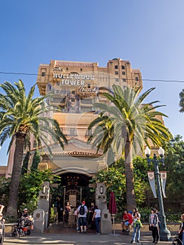 Twilight Zone: Hollywood Tower Hotel ride at Disney