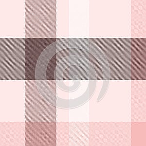 Twill plaid background coral and brown