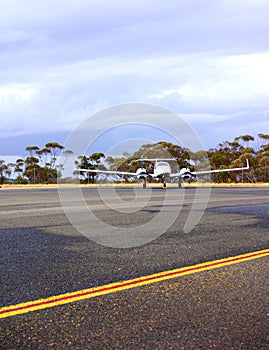 Twin Aircraft at Renmark