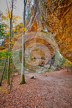 Twin Arches Trail, North Arch at Big South Fork National River and Recreation Area, TN