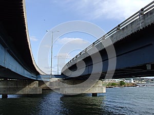 Twin Bridge in the Viaducto Road photo