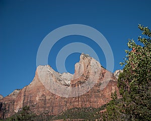 Twin Brothers of Zion National Park