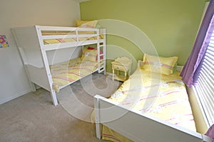 Twin and Bunk Bedroom