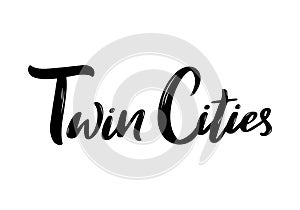 Twin Cities MN Lettering