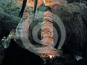 Twin Domes & Giant Dome of Carlsbad Caverns