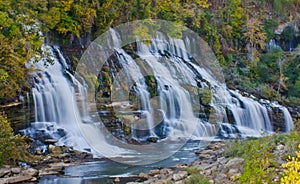 Twin Falls Rock Island State Park Tennessee