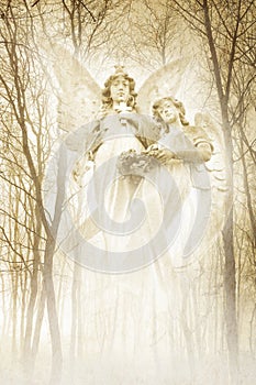 Twin Forest Angels