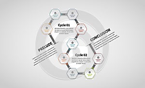 Twin Hexagon Lineup Infographic