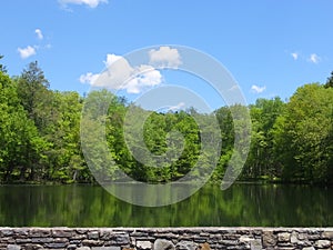 Twin Lakes at Bushkill Falls at Poconos, Pennsylvania