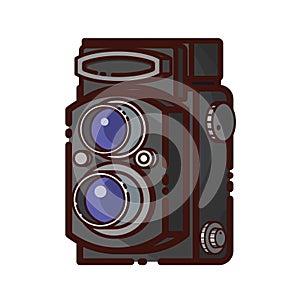 Twin lens reflex camera