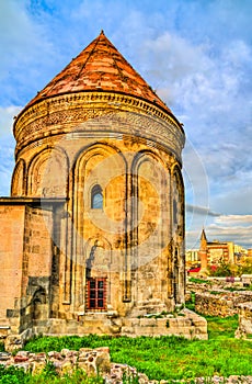 Twin Minaret Madrasa in Erzurum, Turkey