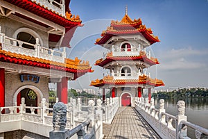 Twin Pagodas, Chinese Garden, Singapore