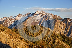 Twin Peaks From Mount Olympus