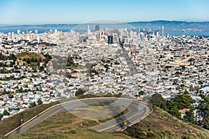 Twin Peaks, San Francisco, California, USA