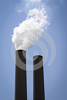 Twin Smoke Stacks