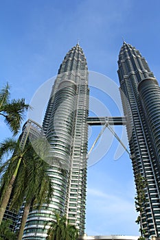 Twin towers in kuala lumpur malaysia