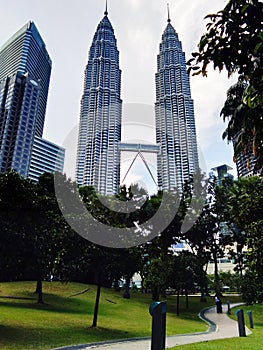 Twin towers Kuala lumpur Malaysia