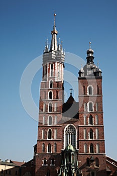 Mariacki church in Krakow photo